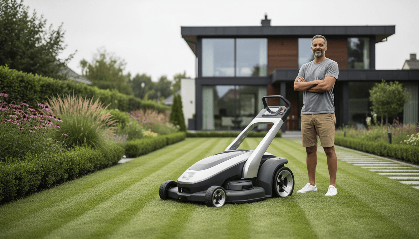 Lawn mowing